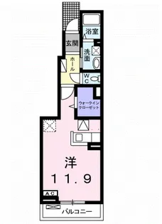 エクシール【1階】の間取り