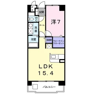 SHALLOWWELL【5階】の間取り