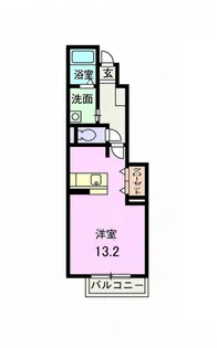 セレーノA【1階】の間取り