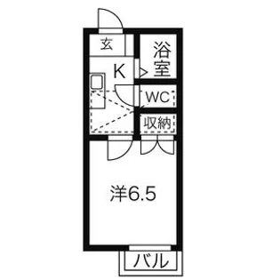 パルテネール ヒロ【2階】の間取り