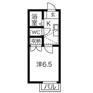 パルテネール ヒロ【2階】の間取り