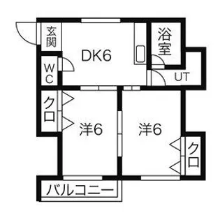 大和ビル【2階】の間取り