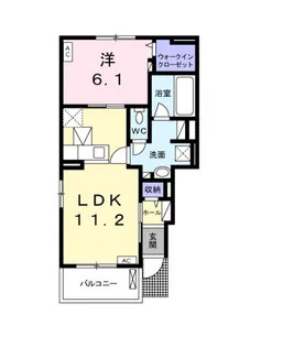 MIYAURA Ⅱ【1階】の間取り
