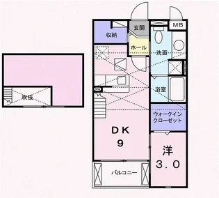 ボヤージュ【2階】の間取り