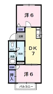 セピアガーデン高橋【2階】の間取り