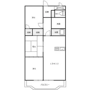 アーバンヒルズ長山【3階】の間取り