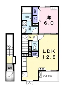 プラステートS【2階】の間取り
