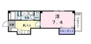 セレーノ【1階】の間取り