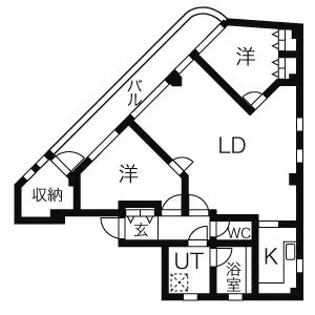 エクセレントパセール【2階】の間取り