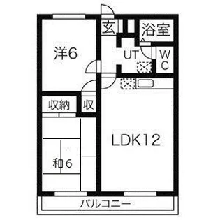 SUNーEASTーAOKI【2階】の間取り