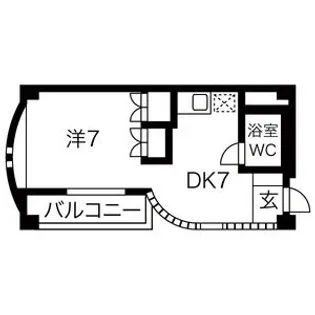 OMレジデンス岐阜都通【301号室】の間取り