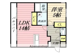 プリマヴェーラMORI【2階】の間取り