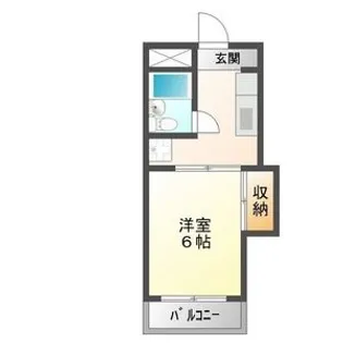 レジデンス東海【309号室】の間取り