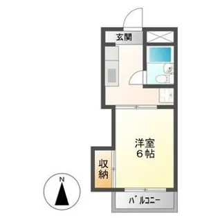 レジデンス東海【205号室】の間取り