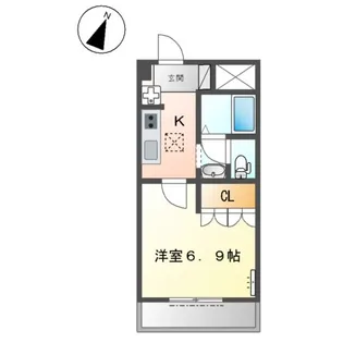 ララ・ポートⅡ【1階】の間取り