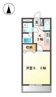 コーポ花館【2階】の間取り