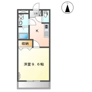 フェアリーⅡ【1階】の間取り