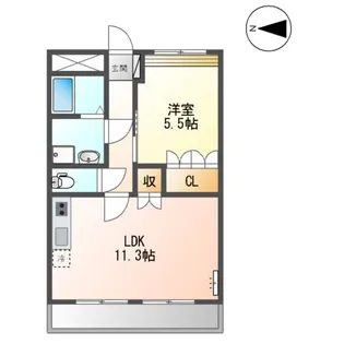 ESTELLA【2階】の間取り