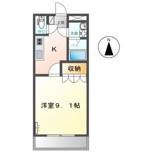 スウィートクローバー【1階】の間取り