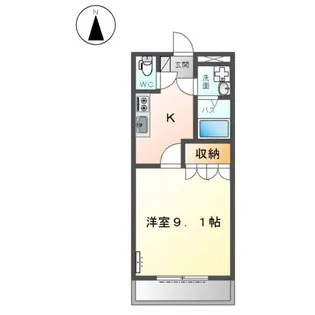 スウィートクローバー【1階】の間取り