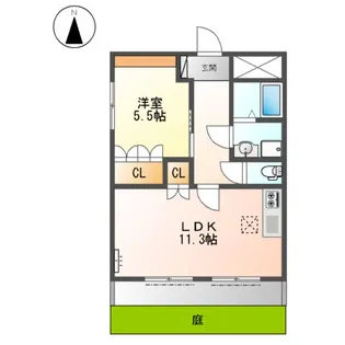 リブラ【1階】の間取り