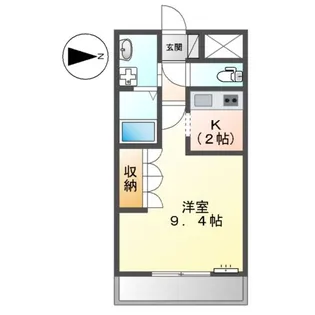 BLUE BOSS【2階】の間取り