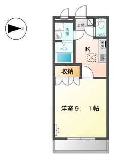 L’ESPACE HEUREUX【1階】の間取り