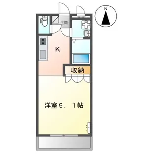 メゾン土貴野【203号室】の間取り