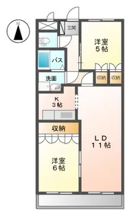 エル・アールの森【2階】の間取り