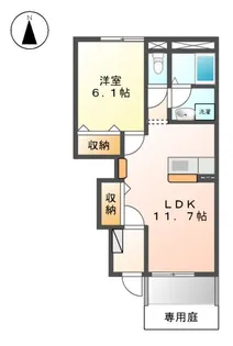 アメニティ・ハイツ E2【102号室】の間取り