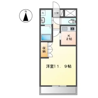 パストラールファイブ【2階】の間取り