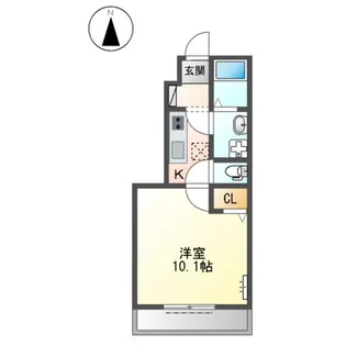 エクスクルーシブ【1階】の間取り