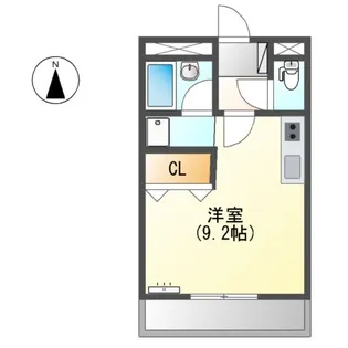 リヴィエール・ナワ【3階】の間取り