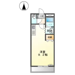 リヴィエール・ナワ【2階】の間取り