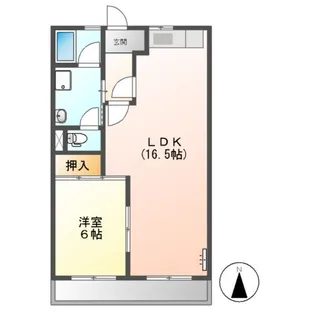 アーバンヒルズT2【00103号室】の間取り