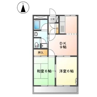 ハイムエスポワール【2階】の間取り