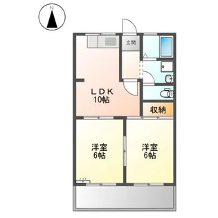 コーポラスN&A【2階】の間取り