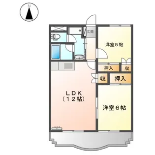 グレイススクエア【4階】の間取り