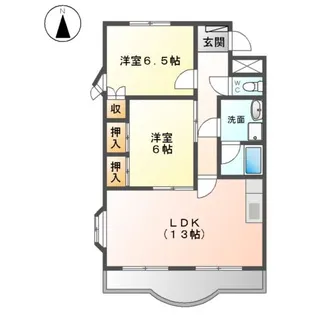 グレイススクエア【1階】の間取り