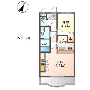 ベル・クオレ【2階】の間取り