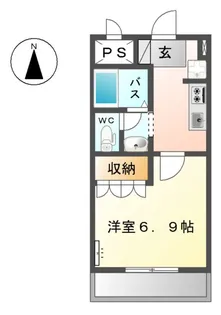 レシェンテⅥ【2階】の間取り