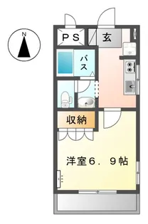 レシェンテⅥ【2階】の間取り