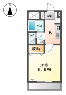 ロイヤルスクエア【1階】の間取り