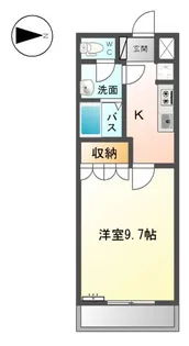 FOREST VILLA【203号室】の間取り