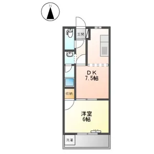 オリンピアC【00212号室】の間取り