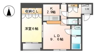 フォルティア【103号室】の間取り