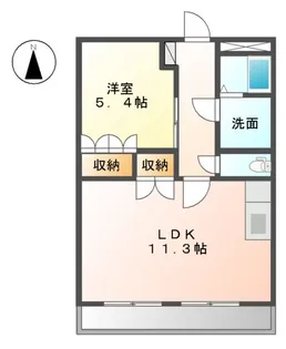 グランチェスター【2階】の間取り