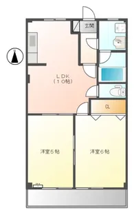 オリンピアA【00203号室】の間取り
