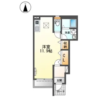 AILE D’ANGE(エール ダンジュ)【1階】の間取り