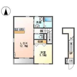 悠 Ⅱ【2階】の間取り